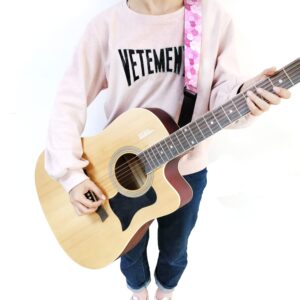 CHMETE Guitar Strap Girls (Rose)