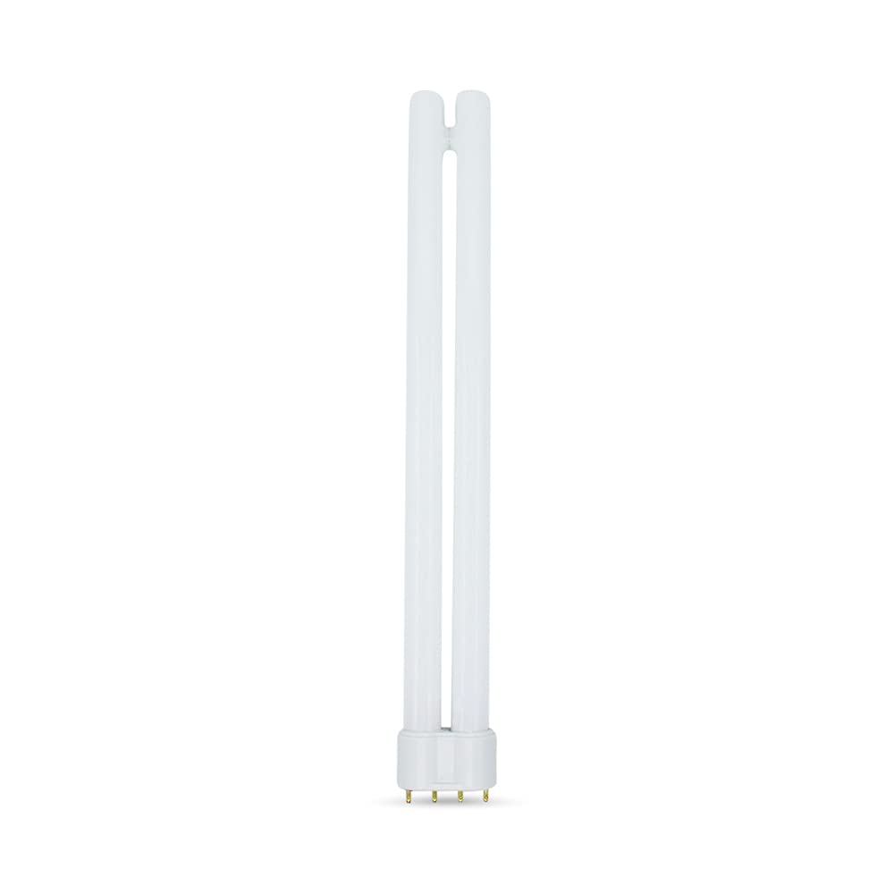 Technical Precision 24W Twin Tube T5 Bulb Type PL Lamp Compact Fluorescent Tubes Replacement for Ottlite OLT-24W Light Bulb 4-Pin 2G11-3500K Neutral White - 1 Pack