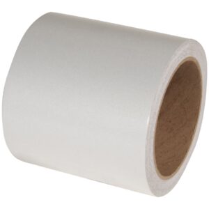 INCOM Manufacturing: Engineer Grade Reflective Tape, 4" x 150', White