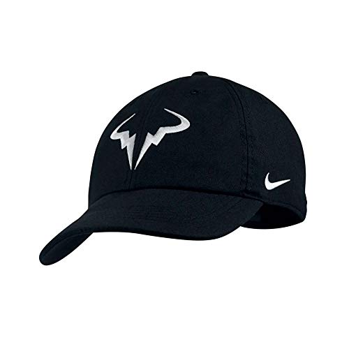 NIKE Standard RAFA U NK AROBILL H86 Cap, Black/White, One Size