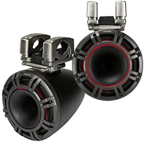 Pair Kicker KMTC9 HLCD 9" 600w Horn-Loaded LED Wakeboard Tower Speakers 44KMTC94