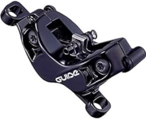 sram guide r/rs/t disc brake caliper assembly - front/rear, hydraulic, post mount, black