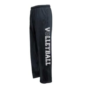 jant girl volleyball sweatpant with pocket (white, ym)