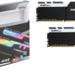 G.SKILL Trident Z RGB Series (Intel XMP) DDR4 RAM 16GB (2x8GB) 3200MT/s CL16-18-18-38 1.35V Desktop Computer Memory UDIMM (F4-3200C16D-16GTZR)