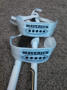 biathlon ski pole strap-adult size (white)