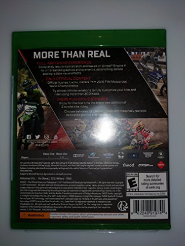 MXGP 3: The Official Motocross Videogame - Xbox One