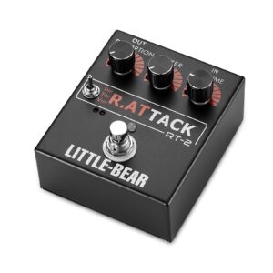 nobsound little bear 3 rat tack guitar bass distortion effector effect stomp box fuzz pedal led