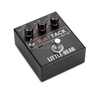 Nobsound Little Bear 3 RAT Tack Guitar Bass Distortion Effector effect Stomp Box Fuzz Pedal LED