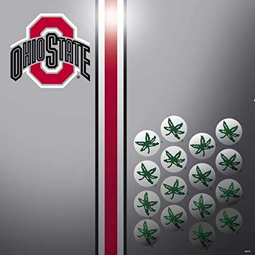 Skinit Decal Gaming Skin compatible with PS4 Slim Bundle - Officially Licensed Ohio State University Ohio State University Buckeyes Design