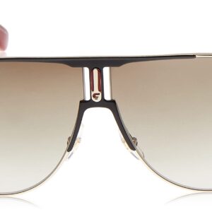 Carrera 1005/S Pilot Sunglasses, Black Gold/Brown Gradient, 66mm, 9mm