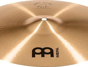 Meinl 15" Medium HiHat (Hi Hat) Cymbal Pair - Pure Alloy Traditional - Made in Germany, 2-YEAR WARRANTY (PA15MH)