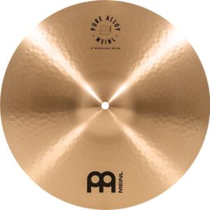 Meinl 15" Medium HiHat (Hi Hat) Cymbal Pair - Pure Alloy Traditional - Made in Germany, 2-YEAR WARRANTY (PA15MH)