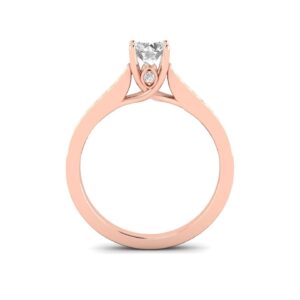 1/2ctw Diamond Engagement Ring in 10k Rose Gold (H-I, I2-I3)