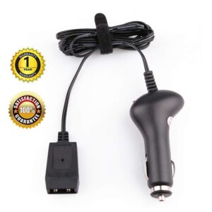 LotFancy Car Charger for Streamlight Flashlight Battery, 12V DC Power Cord for Flashlight Rechargeables, Cigarette Lighter Socket, 6.2 FT, Replace Part # 22051