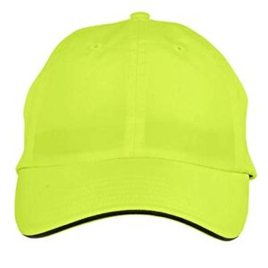 Ash City - Core 365 Adult Pitch Performance Cap OS SAFETY YELLOW