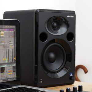 Alesis Elevate 5 MKII | Powered Desktop Studio Speakers for Home Studios/Video-Editing/Gaming and Mobile Devices