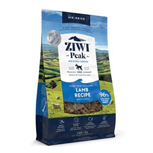 ziwi peak air-dried dog food – all natural, high protein, grain free and limited ingredient with superfoods (lamb, 8.8 lb)