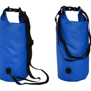 Dry Bag Waterproof Sack Multiple Sizes with Shoulder Strap (Black, 10L)