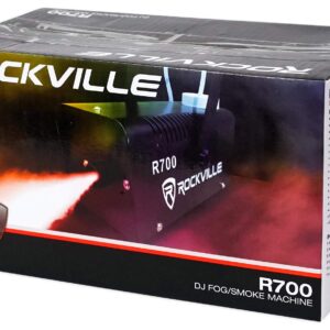 Rockville Fog/Smoke Machine w/Remote+Fluid, Quick Heatup Time (R700)