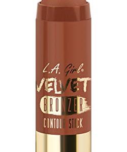 L.A. Girl Velvet Contour Sticks, Bronzer Suede, 0.2 Ounce (Pack of 3)