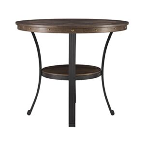 Powell Furniture Franklin Side Table, Small, Brown