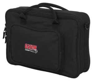 gator cases gig bag for micro controllers, keyboards, and multi-effects pedals; 16" x 10" x 3" (gk-1610)