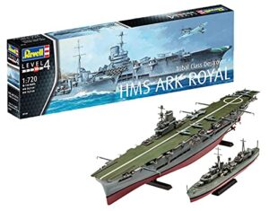 revell of germany 05149 hms ark royal & tribal destroyer