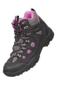 mountain warehouse adventurer womens waterproof hiking boots black womens shoe size 9 us