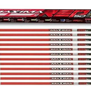 Carbon Express Maxima Red SD 350 Shafts - 12pk, Black