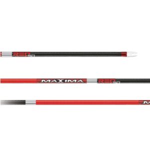 Carbon Express Maxima Red SD 350 Shafts - 12pk, Black