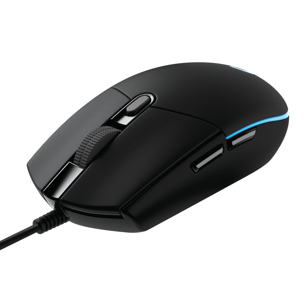 Logitech G203 Prodigy Wired Gaming Mouse, 8,000 DPI, RGB, Lightweight, 6 Programmable Buttons, On-Board Memory, Compatible with PC/Mac - Black