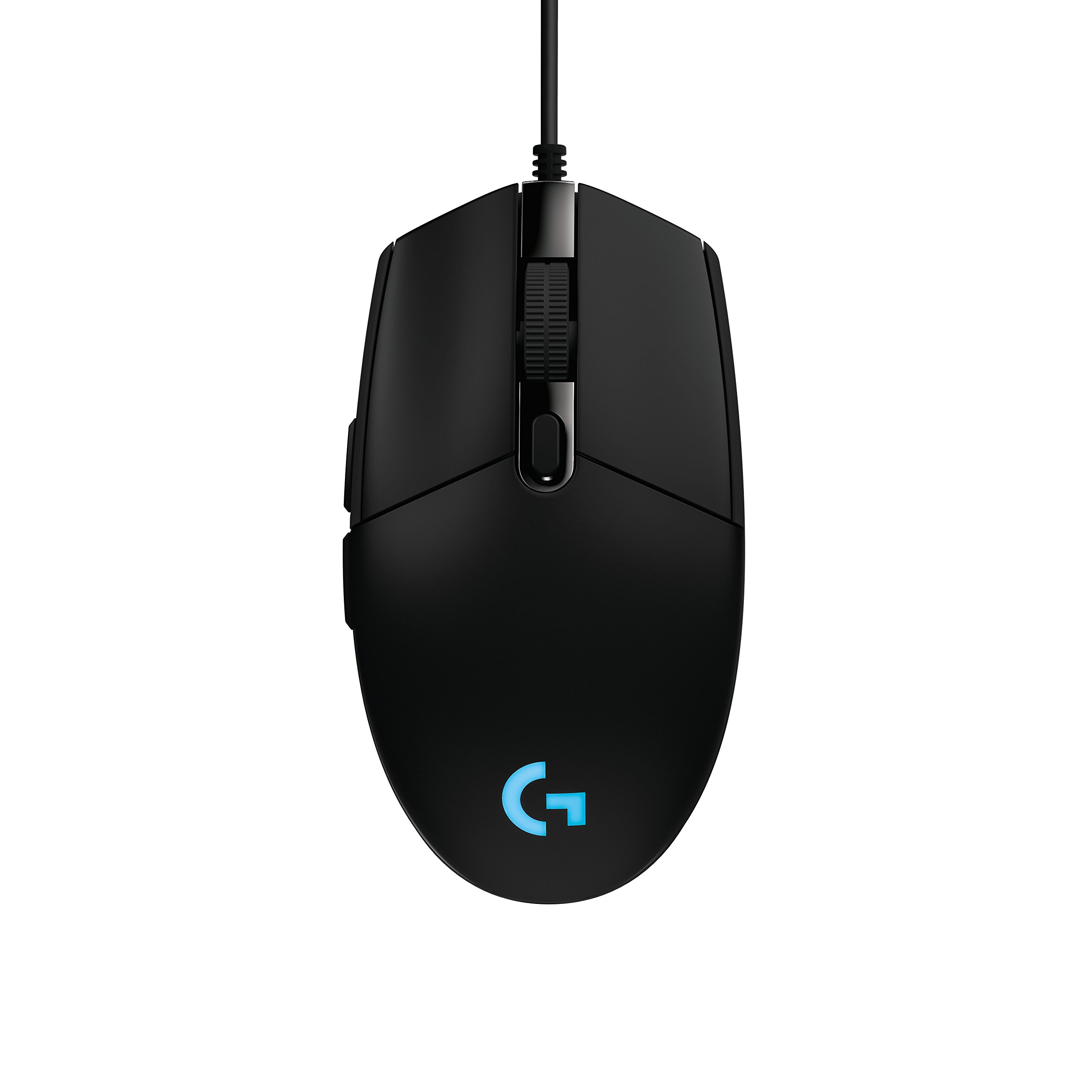 Logitech G203 Prodigy Wired Gaming Mouse, 8,000 DPI, RGB, Lightweight, 6 Programmable Buttons, On-Board Memory, Compatible with PC/Mac - Black