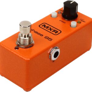 MXR M290 Phase 95 Mini Phaser Pedal w/ 12 Pack Picks & 2 Patch Cables