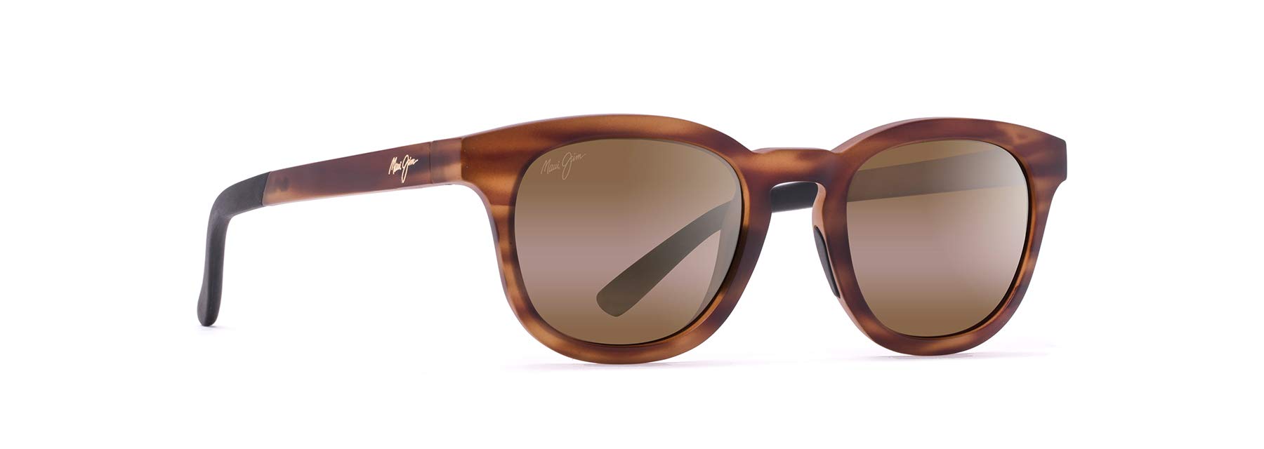 Maui Jim Men's and Women's Koko Head Polarized Classic Sunglasses, Matte Tortoise/HCL® Bronze, Small