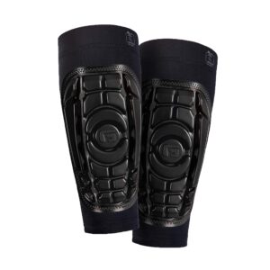 G-Form Youth Pro-S Compact Soccer Shin Guards - Football Shin Guards - Black, Youth S/M