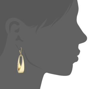 Anne Klein Goldtone Linear Drop Earrings