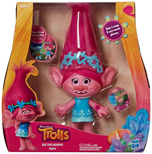 Trolls DreamWorks Poppy Hug Time Harmony Figure