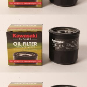 Kawasaki 3 Pack Genuine 49065-0724 49065-7010 AM107423 Oil Filter Made in The USA