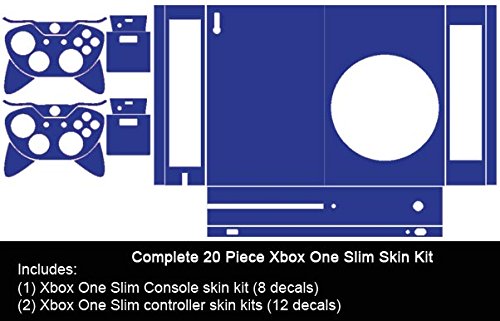 Pink Chrome Mirror - Vinyl Decal Mod Skin Kit by System Skins - Compatible with Microsoft Xbox One Slim (XB1 Slim)