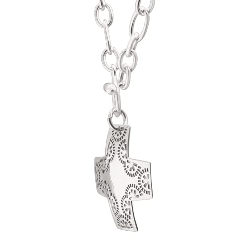 Silpada 'Cross Pendant Necklace' in Sterling Silver