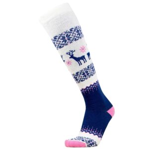 Pure Athlete Warm Wool Ski Socks Winter – Women Skiing Merino Snowboard Pack Men