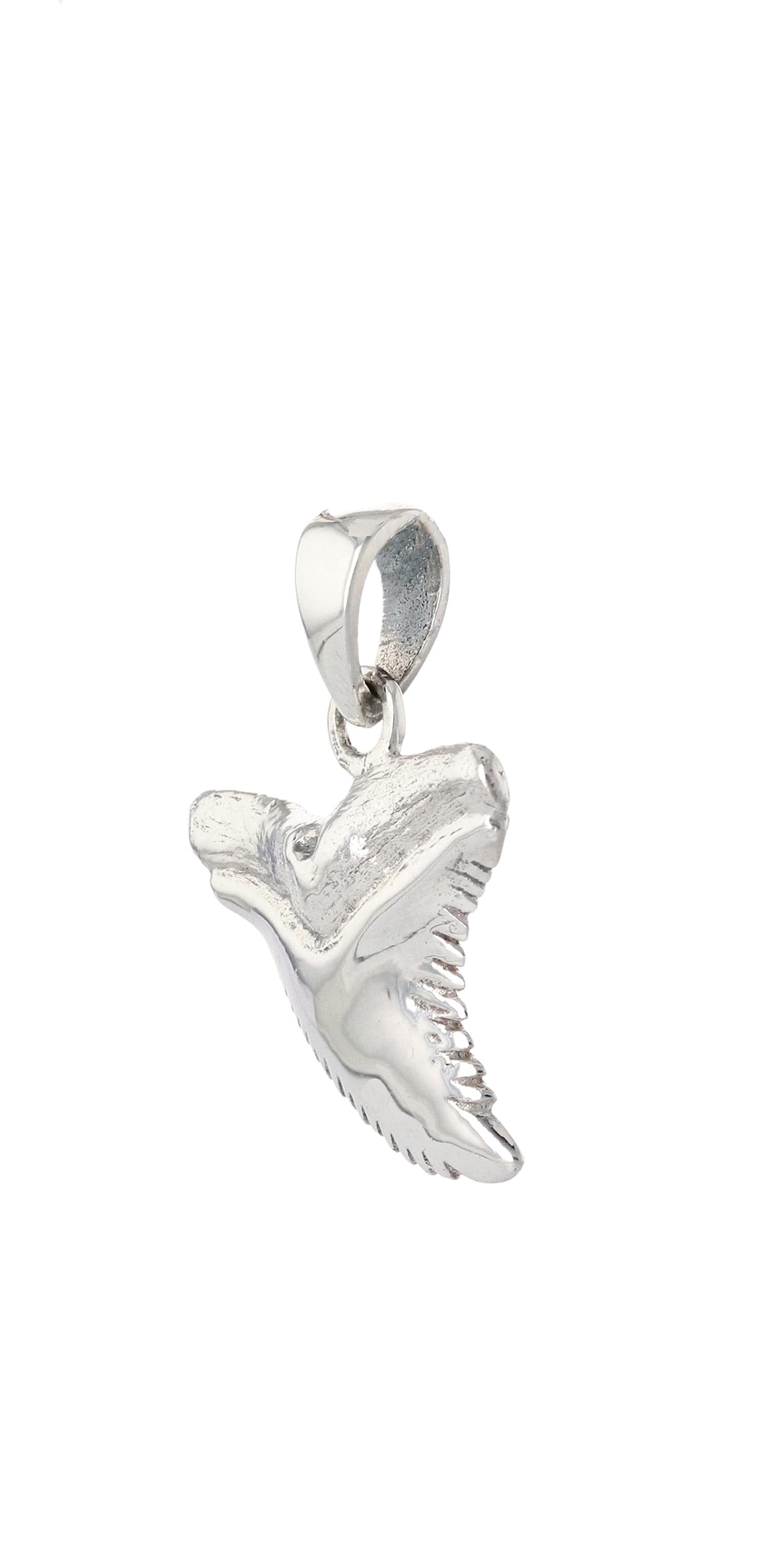 Jewelry Trends Sterling Silver Shark Tooth Pendant