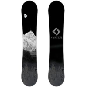 system mtn crcx men's snowboard (163 cm wide)