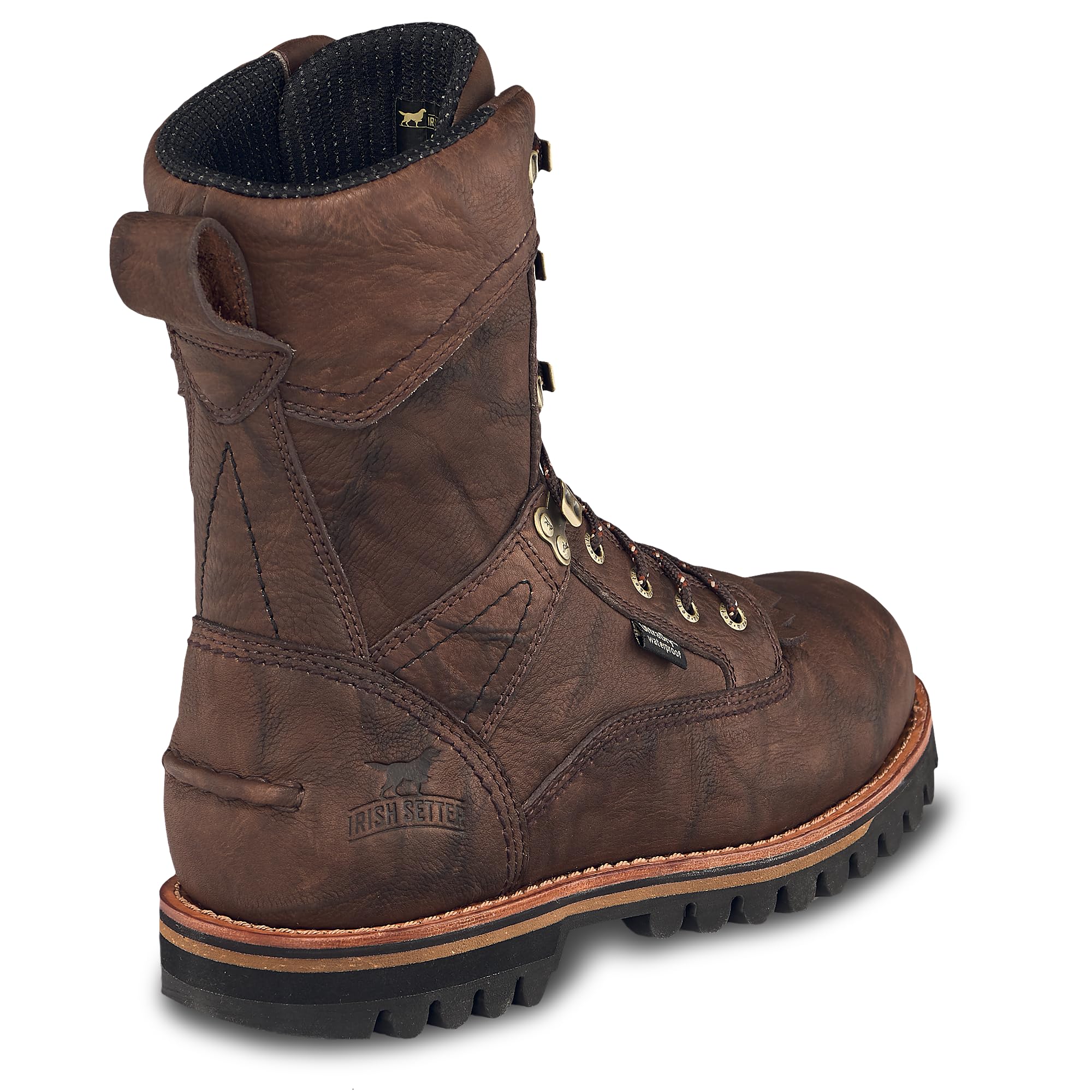 Irish Setter, Elk Tracker, Men’s, 10", Waterproof, Uninsulated, Hunting Boot, Brown (P), 10.5 D (Medium)