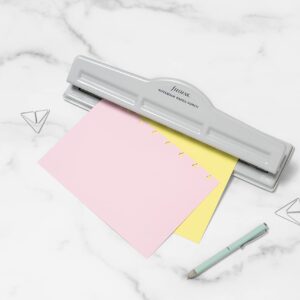 Filofax Notebook Holepunch grey