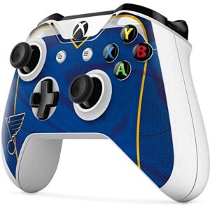 Skinit Decal Gaming Skin Compatible with Xbox One S Controller - Officially Licensed NHL St. Louis Blues Home Jersey Design