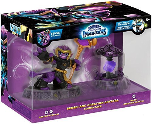 Skylanders Imaginators Sensei and Creation Crystal | Master Mysticat - Magic Creation Crystal