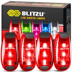 blitzu runners lights for night safety dog walking light lights for walking at night safety lights walking night red strobe light dog leash light walking light led running lights dog safety light red