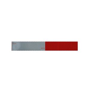 Incom Red/White Conspicuity Tape 7"/11", 2-Inch x 30 Foot Roll