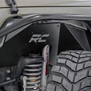 Rough Country Front & Rear Inner Fenders for 2007-2018 Jeep Wrangler JK - 10511